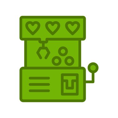 Pençe Makinesi simgesinin vektör çizimi