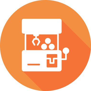 Pençe Makinesi simgesinin vektör çizimi