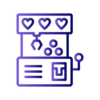 Pençe Makinesi simgesinin vektör çizimi