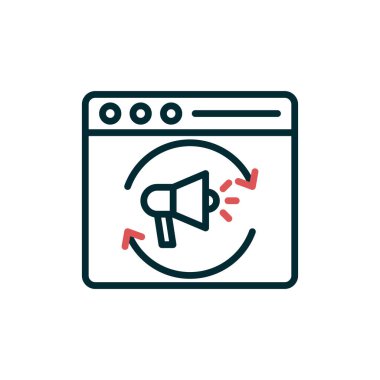 Olağanüstü simge, vektör illüstrasyonu