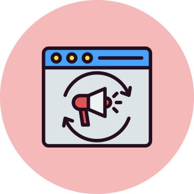 Olağanüstü simge, vektör illüstrasyonu