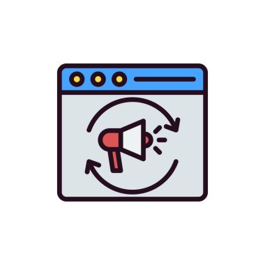 Olağanüstü simge, vektör illüstrasyonu