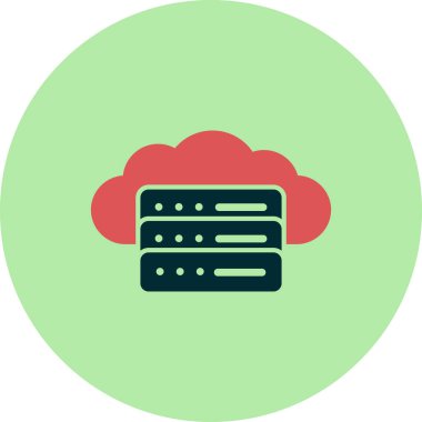 Bulut hesaplama. Web simgesi