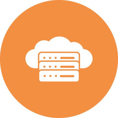 Bulut hesaplama. Web simgesi