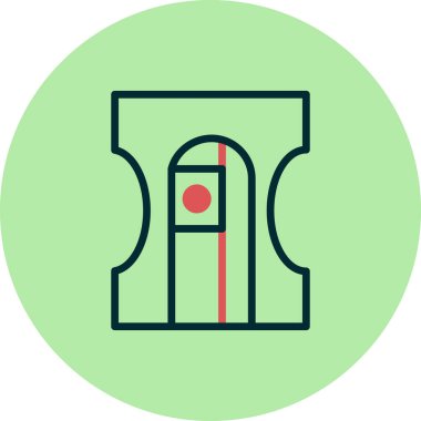 Modern simgenin vektör illüstrasyonu