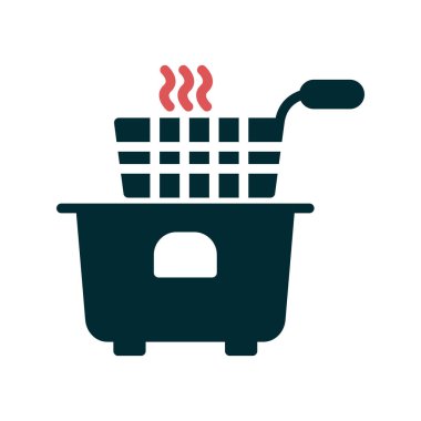 Alışveriş Sepeti Simge Vektör Çizim Tasarımı