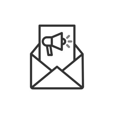 İleti vektör illüstrasyon tasarımı içeren e- posta