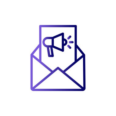 İleti vektör illüstrasyon tasarımı içeren e- posta