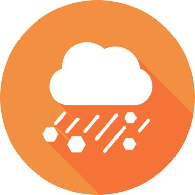 weather. web icon simple illustration. Hail 