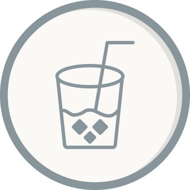 Meyve Suyu simgesinin web vektör çizimi