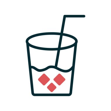 Meyve Suyu simgesinin web vektör çizimi