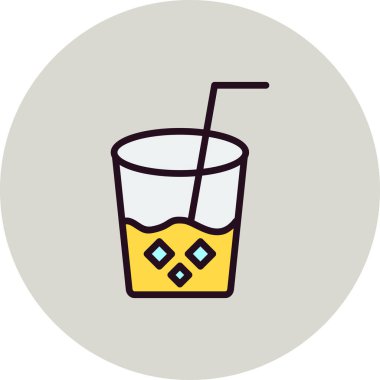 Suyu simge vektör çizim