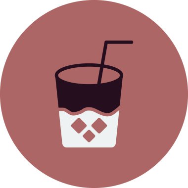 Meyve Suyu simgesinin web vektör çizimi