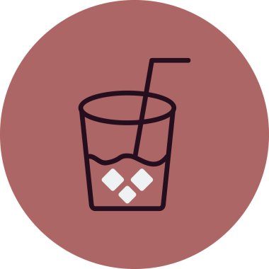 Meyve Suyu simgesinin web vektör çizimi