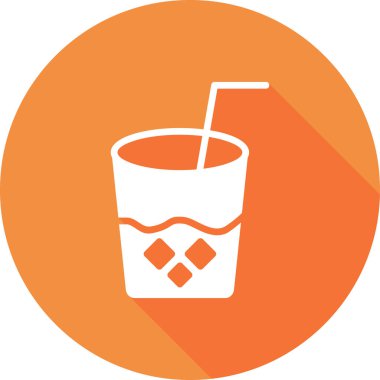 Meyve Suyu simgesinin web vektör çizimi