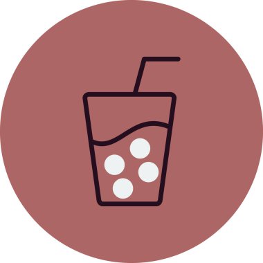 Meyve Suyu simgesinin web vektör çizimi