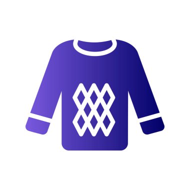 sweatshirt ikon tasarım vektör çizimi