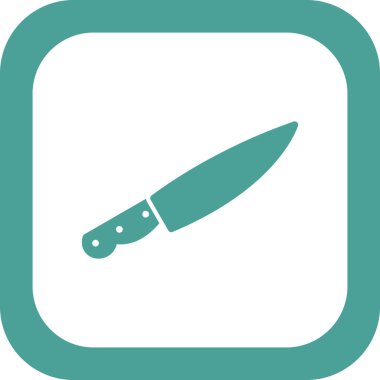 bıçak araç simgesi, vektör illüstrasyonu