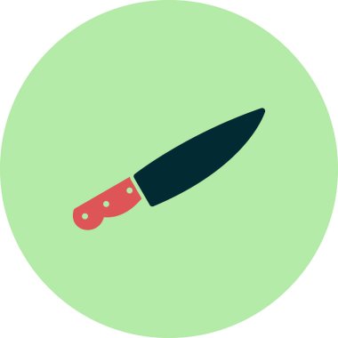 bıçak araç simgesi, vektör illüstrasyonu