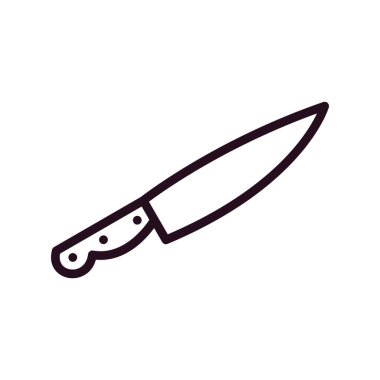 bıçak araç simgesi, vektör illüstrasyonu