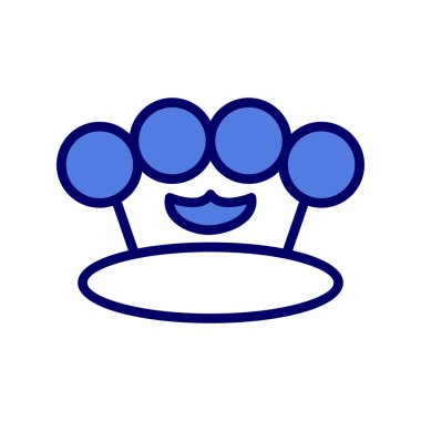 Knuckle simgesinin vektör çizimi