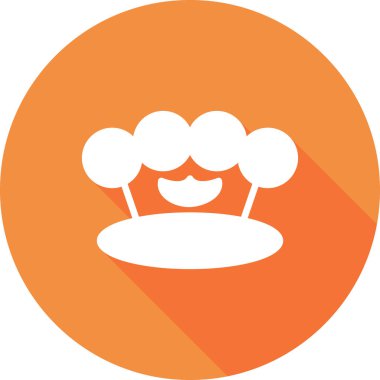 Knuckle modern simgesinin vektör çizimi