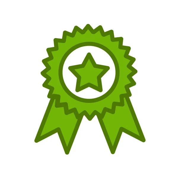 Medaille Icoon Vector Illustratie — Stockvector