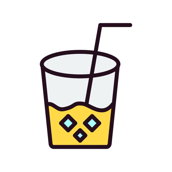 Web Διανυσματική Απεικόνιση Εικονιδίου Juice — Διανυσματικό Αρχείο