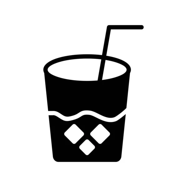 Web Vector Illustration Juice Icon — стоковый вектор