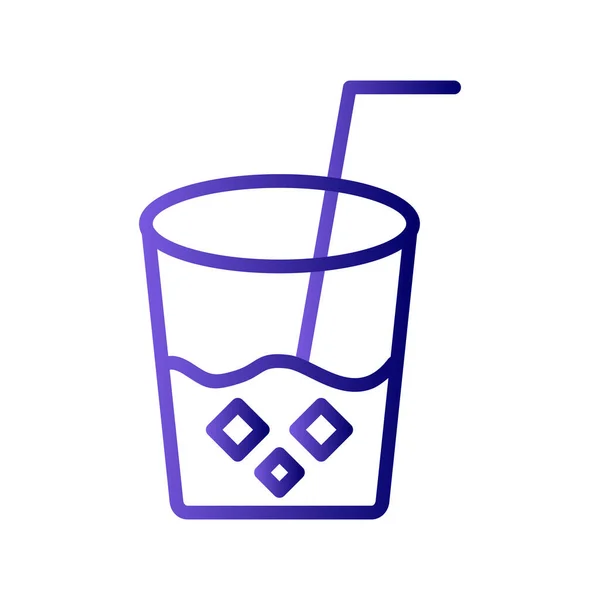 Web Vector Illustration Juice Icon — стоковый вектор