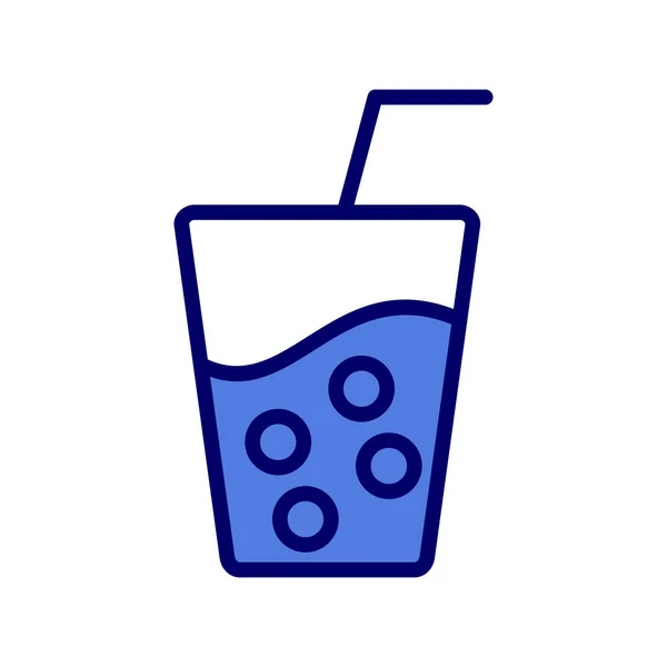 Web Vector Illustration Juice Icon — Stock Vector