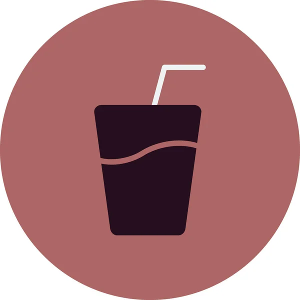 Web Vector Illustration Juice Icon —  Vetores de Stock