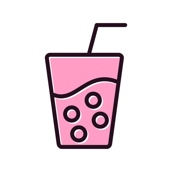 Web Vector Illustration Juice Icon — Vettoriale Stock