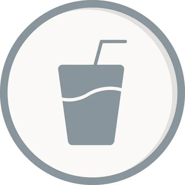 Illustration Vectorielle Web Icône Juice — Image vectorielle