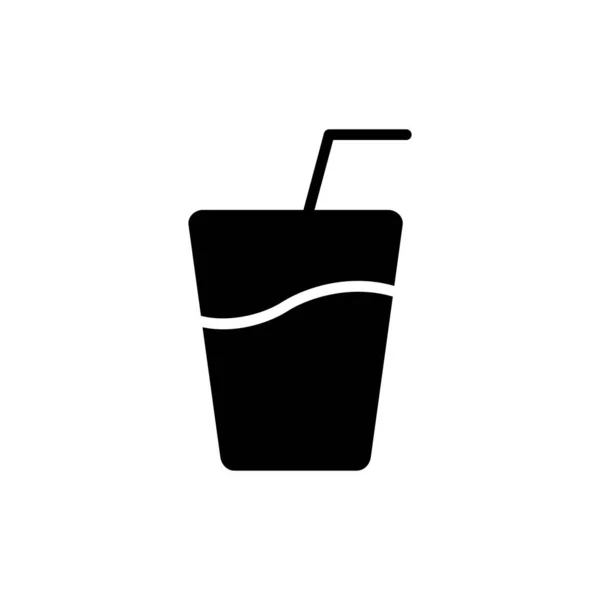 Vector Web Ilustración Del Icono Jugo — Archivo Imágenes Vectoriales