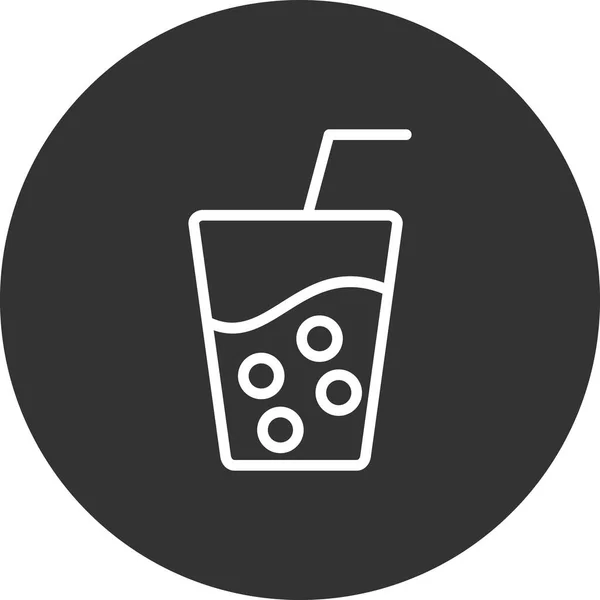 Web Vector Illustration Juice Icon - Stok Vektor