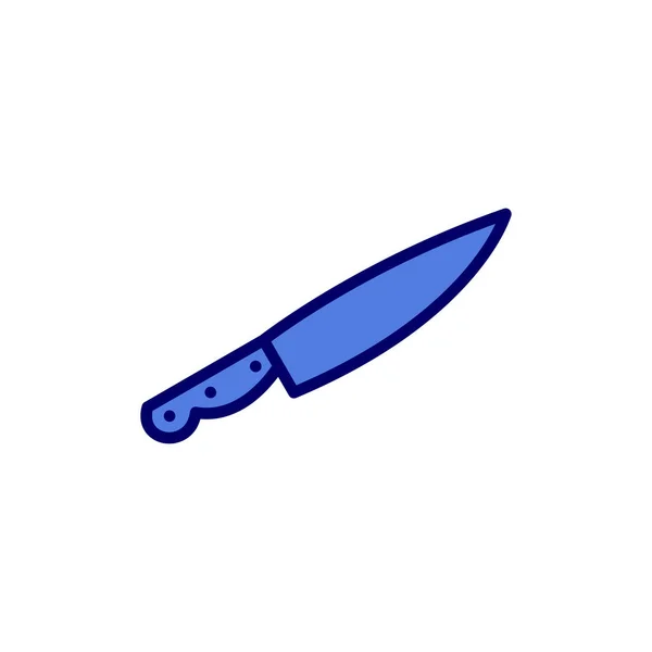 Knife Tool Icon Vector Illustration — Image vectorielle