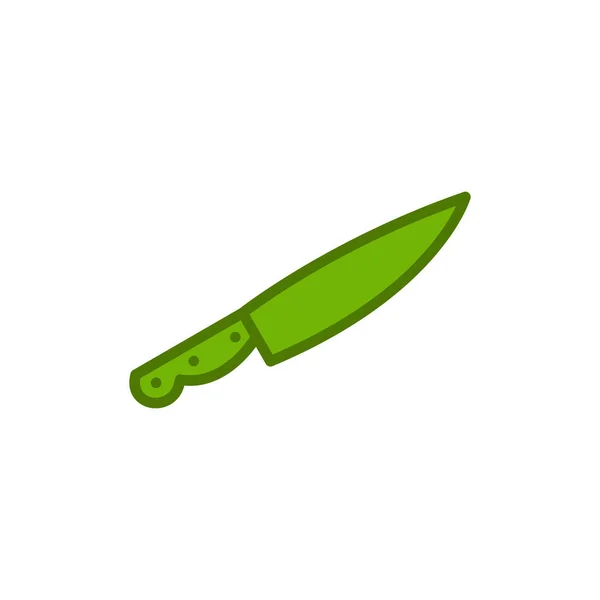 Knife Tool Icon Vector Illustration — Vector de stock