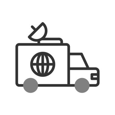 Haber Van simgesinin vektör illüstrasyonu