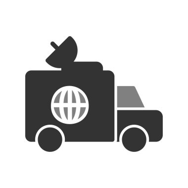 Haber Van simgesinin vektör illüstrasyonu