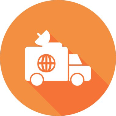 Haber Van simgesinin vektör illüstrasyonu