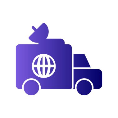 Haber Van simgesinin vektör illüstrasyonu