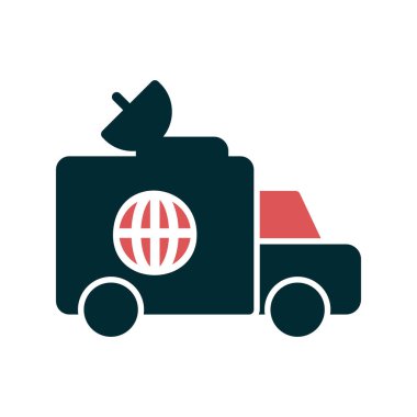 Haber Van simgesinin vektör illüstrasyonu