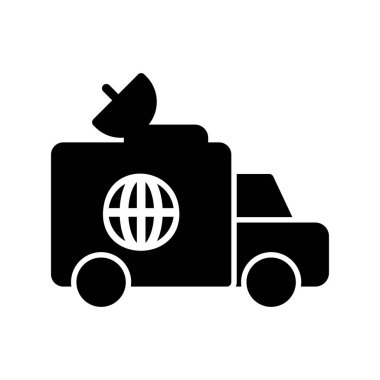 Haber Van simgesinin vektör illüstrasyonu