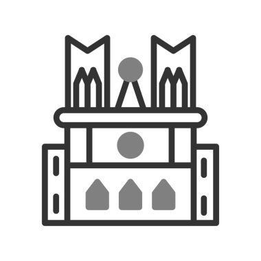 Gıda simgesinin vektör illüstrasyonu