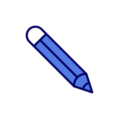 Kişisel ve ticari kullanım için kalem vektör simgesi.