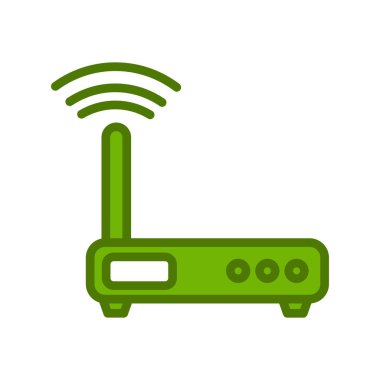 yönlendirici vektör düz renk simgesi