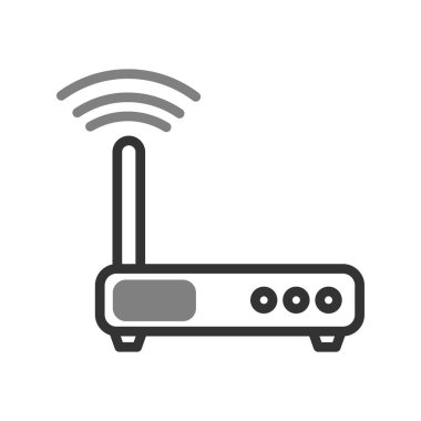 yönlendirici vektör düz renk simgesi