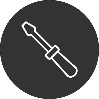 tornavida simgesi vektör çizimi