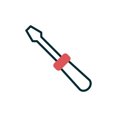 tornavida simgesi vektör çizimi